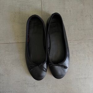 MANGO | black flats